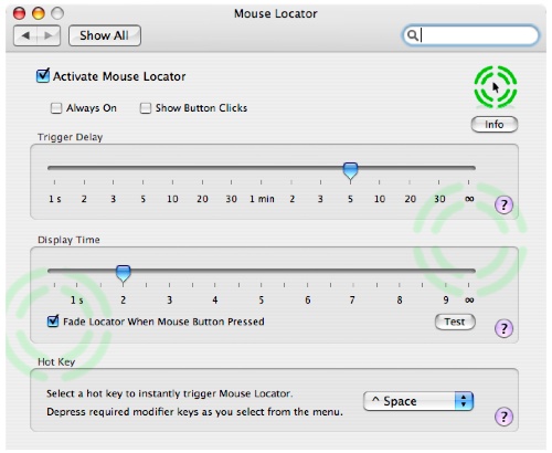 Mouse Locater